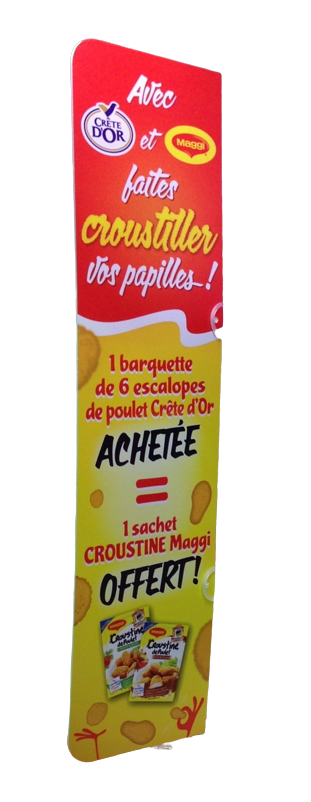 Conception et fabrication de stop-rayons personnalisables à la Réunion avec Concept PLV